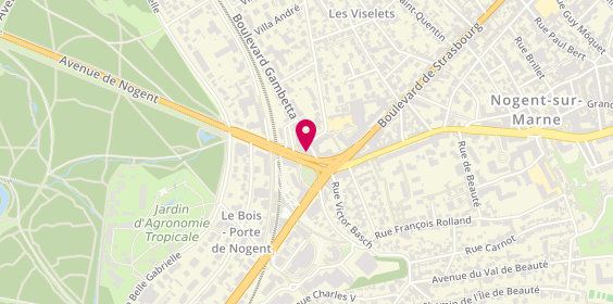 Plan de Agence Joffard, 9 Avenue Georges Clemenceau
10 place Pierre Sémard, 94130 Nogent-sur-Marne