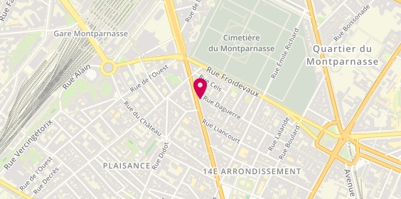 Plan de Actif Immobilier, 113 avenue du Maine, 75014 Paris