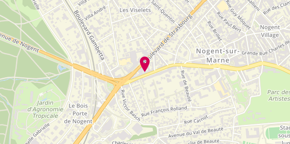 Plan de Tb, 15 grande Rue Charles de Gaulle, 94130 Nogent-sur-Marne