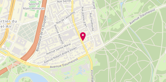 Plan de Odessa Immobilier, 93 avenue du Général de Gaulle, 94160 Saint-Mandé