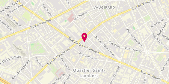 Plan de N M Immobilier, 6 Rue Fourcade, 75015 Paris