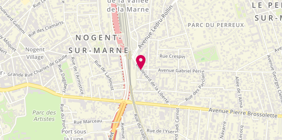 Plan de Loger-Immo, 14 Boulevard de la Liberté, 94170 Le Perreux-sur-Marne