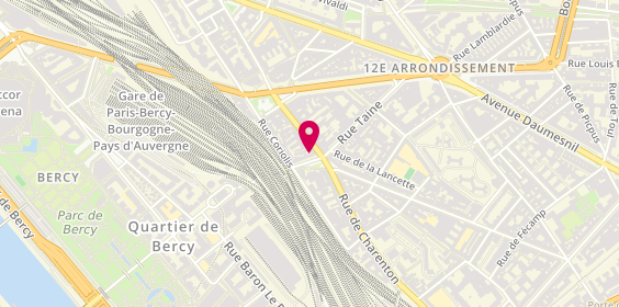 Plan de Mimas Gestion, 37 Rue Proudhon, 75012 Paris