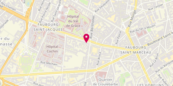 Plan de Hanck Philippe, 47 Boulevard Port Royal, 75013 Paris