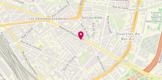 Plan de Rodin Immobilier, 218 Bis avenue Daumesnil, 75012 Paris