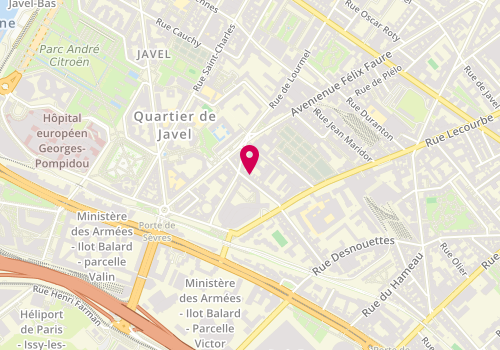 Plan de Noel Partners, 9 Rue Vasco de Gama, 75015 Paris
