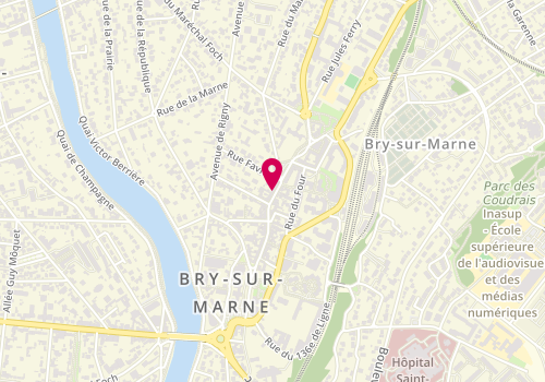 Plan de Laforêt Immobilier, 41 grande Rue Charles de Gaulle, 94360 Bry-sur-Marne