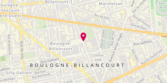 Plan de SAS Immobiler Home K, 101 Bis Boulevard Jean Jaurès, 92100 Boulogne-Billancourt