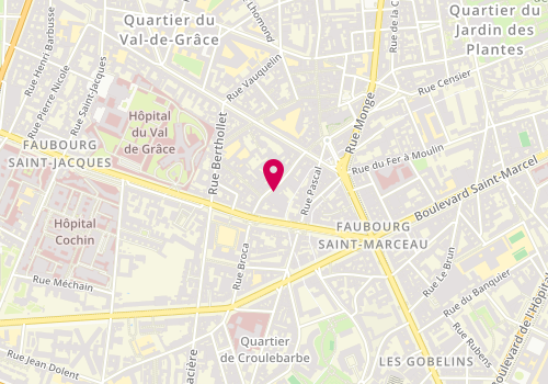 Plan de Societe Civile Immobiliere de Paris-Broca, 35 Rue Broca, 75005 Paris