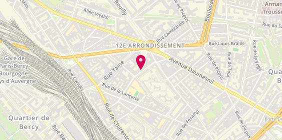 Plan de Immobilier Patrick Esteve, 33 Rue de la Breche Aux Loups, 75012 Paris