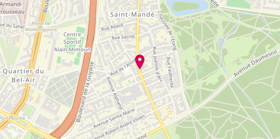 Plan de Provini Commercialisation - Provini Promoteur, 71 avenue du Général de Gaulle, 94160 Saint-Mandé