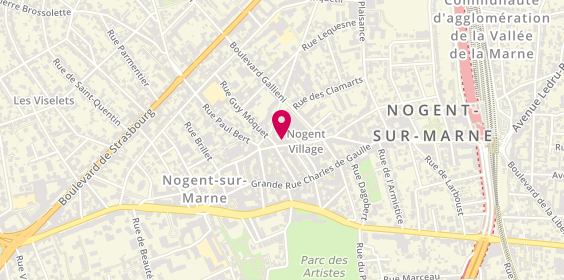 Plan de Guy Hoquet l'Immobilier, 45 Rue des Héros Nogentais, 94130 Nogent-sur-Marne