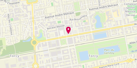 Plan de Bouygues Immobilier - espace de vente, 7 avenue du Général de Gaulle, 77600 Bussy-Saint-Georges
