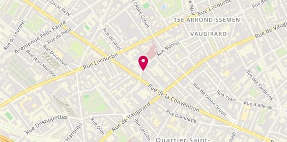Plan de La Maison de l'Investisseur - Paris XV, 151 Rue Blomet, 75015 Paris