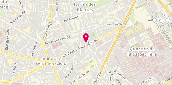 Plan de Sotraco, 50 Boulevard Saint Marcel, 75005 Paris