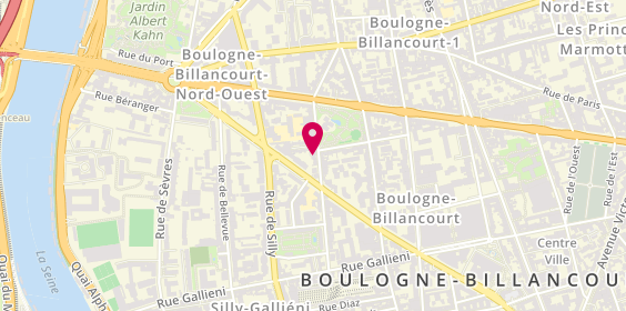 Plan de Alto Sequanais, 36 Rue de l'Ancienne Mairie, 92100 Boulogne-Billancourt