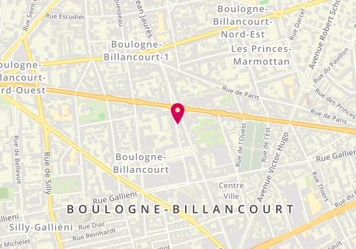 Plan de Era Immobilier, 13 Saussière, 92100 Boulogne-Billancourt