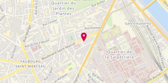 Plan de 3,2,1 International, 17 Boulevard Saint-Marcel, 75013 Paris