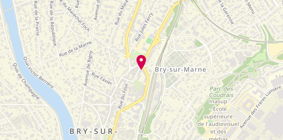 Plan de Foncière de la Marne, 1/3 Rue du Marechal Joffre, 94360 Bry-sur-Marne