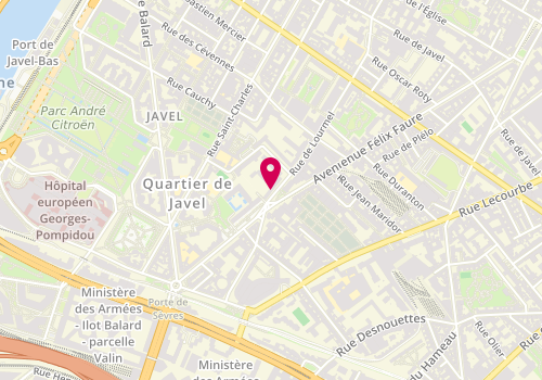 Plan de STH, 170 Rue de Lourmel, 75015 Paris