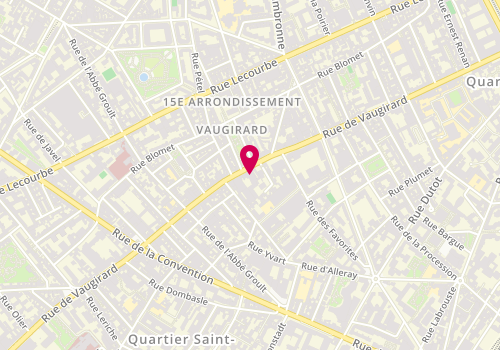 Plan de Laforet Immobilier, 283 Rue de Vaugirard, 75015 Paris