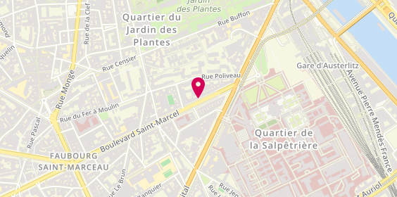 Plan de Jacques de Carne Immobilier, 24 Boulevard Saint-Marcel, 75005 Paris