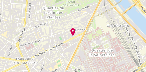 Plan de PROGESSIMMO Agence immobilière Paris 5 Estimation appartement, 20 Boulevard Saint-Marcel, 75005 Paris