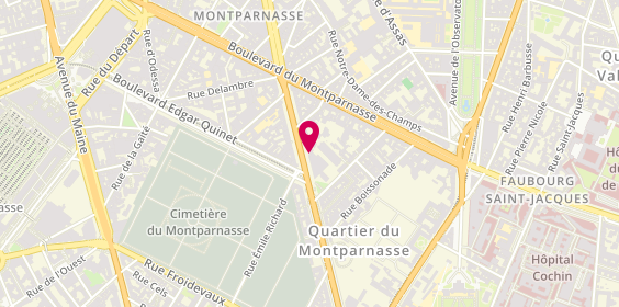 Plan de Orpi Agences No1, 229 Boulevard Raspail, 75014 Paris