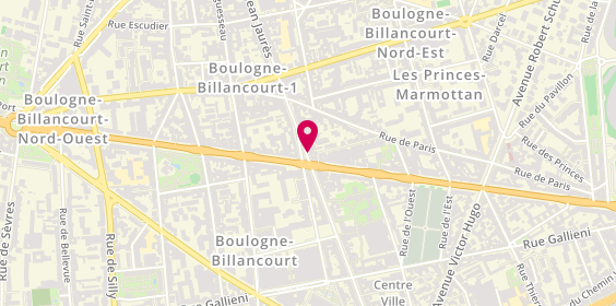 Plan de Appartements et Maisons - Boulogne, 57 Boulevard Jean Jaurès, 92100 Boulogne-Billancourt