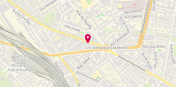 Plan de Hyperion Immobilier, 162 avenue Daumesnil, 75012 Paris