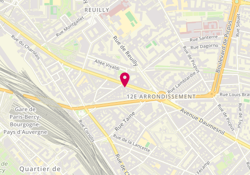 Plan de Orpi Agences No1, 156 Bis avenue Daumesnil, 75012 Paris