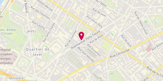 Plan de Altea Immobilier, 66 avenue Félix Faure, 75015 Paris