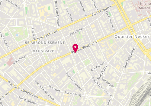 Plan de Lelièvre Immobilier, 247 Rue de Vaugirard, 75015 Paris