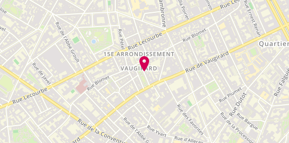 Plan de Hexagone immobilier, 5 place Adolphe Chérioux, 75015 Paris