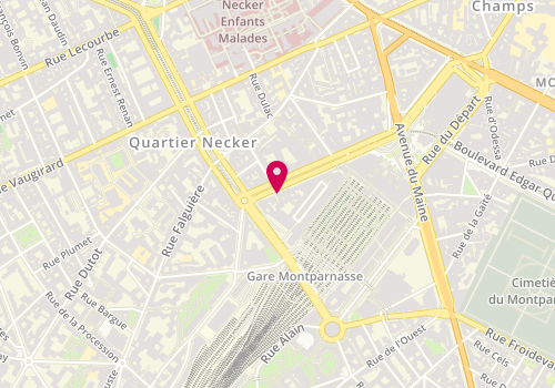 Plan de Lelièvre Immobilier, 61 Boulevard de Vaugirard, 75015 Paris