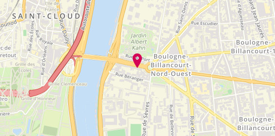 Plan de Mister Property, 5 avenue du Maréchal de Lattre de Tassigny, 92100 Boulogne-Billancourt