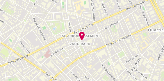 Plan de Fonciere Romain d'Investissements, 93 Rue Blomet, 75015 Paris