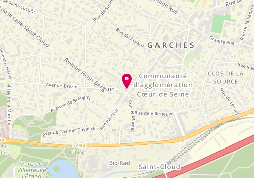 Plan de Townhouse Immobilier, 178 Grande Rue, 92380 Garches