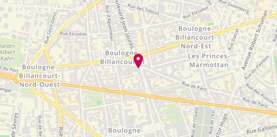 Plan de Grech Immobilier, 46 Boulevard Jean Jaurès, 92100 Boulogne-Billancourt