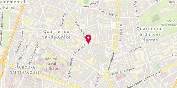 Plan de 50 Rue Lhomond, 50 Rue Lhomond, 75005 Paris