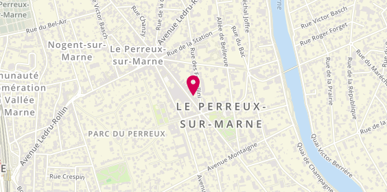 Plan de Agence immobilière Laforêt le Perreux-Sur-Marne, 100 avenue du Général de Gaulle, 94170 Le Perreux-sur-Marne