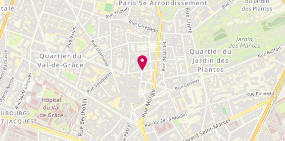 Plan de Rpi, 8 Rue de l'Épée de Bois, 75005 Paris
