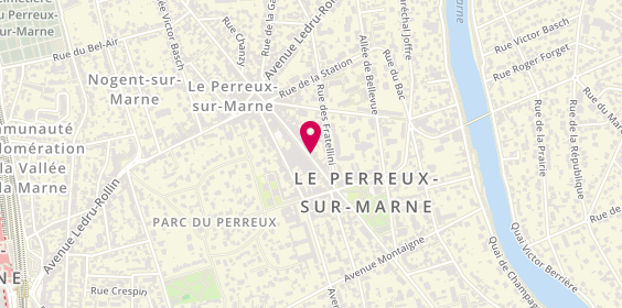 Plan de Century 21 Immobilière 55, 104 avenue du Général de Gaulle, 94170 Le Perreux-sur-Marne