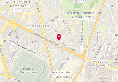 Plan de Jb Immo, 1 Rue Paul Sejourne, 75006 Paris