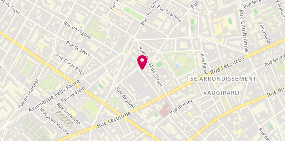 Plan de SMCI Editeur Immobilier Paris, 123 Rue de la Croix Nivert, 75015 Paris