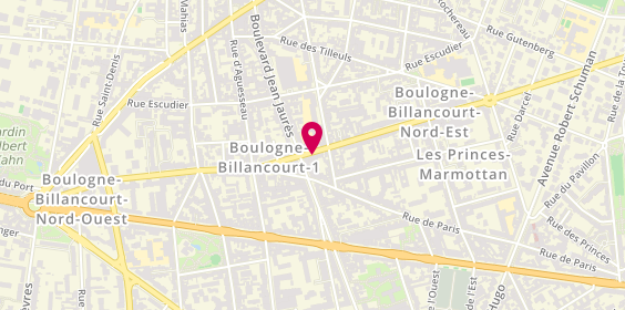 Plan de M.D.B Promotion, 123 Rue Château, 92100 Boulogne-Billancourt