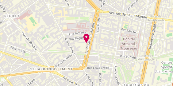 Plan de Les Allées de l'Immo Consulting, 17 Boulevard de Picpus, 75012 Paris