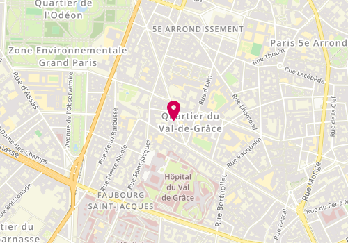 Plan de Vendrand et Associes, 62 Rue Gay-Lussac, 75005 Paris