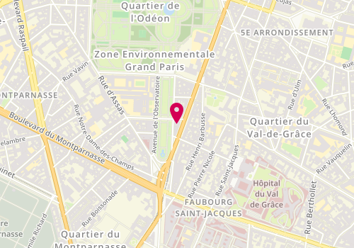 Plan de Agence immobilière Paris Rive Gauche – Espaces Atypiques, 84 Boulevard Saint-Michel, 75006 Paris