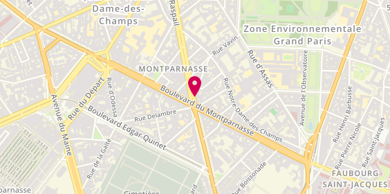 Plan de Agence Assas Immobilier, 145 Raspail, 75006 Paris